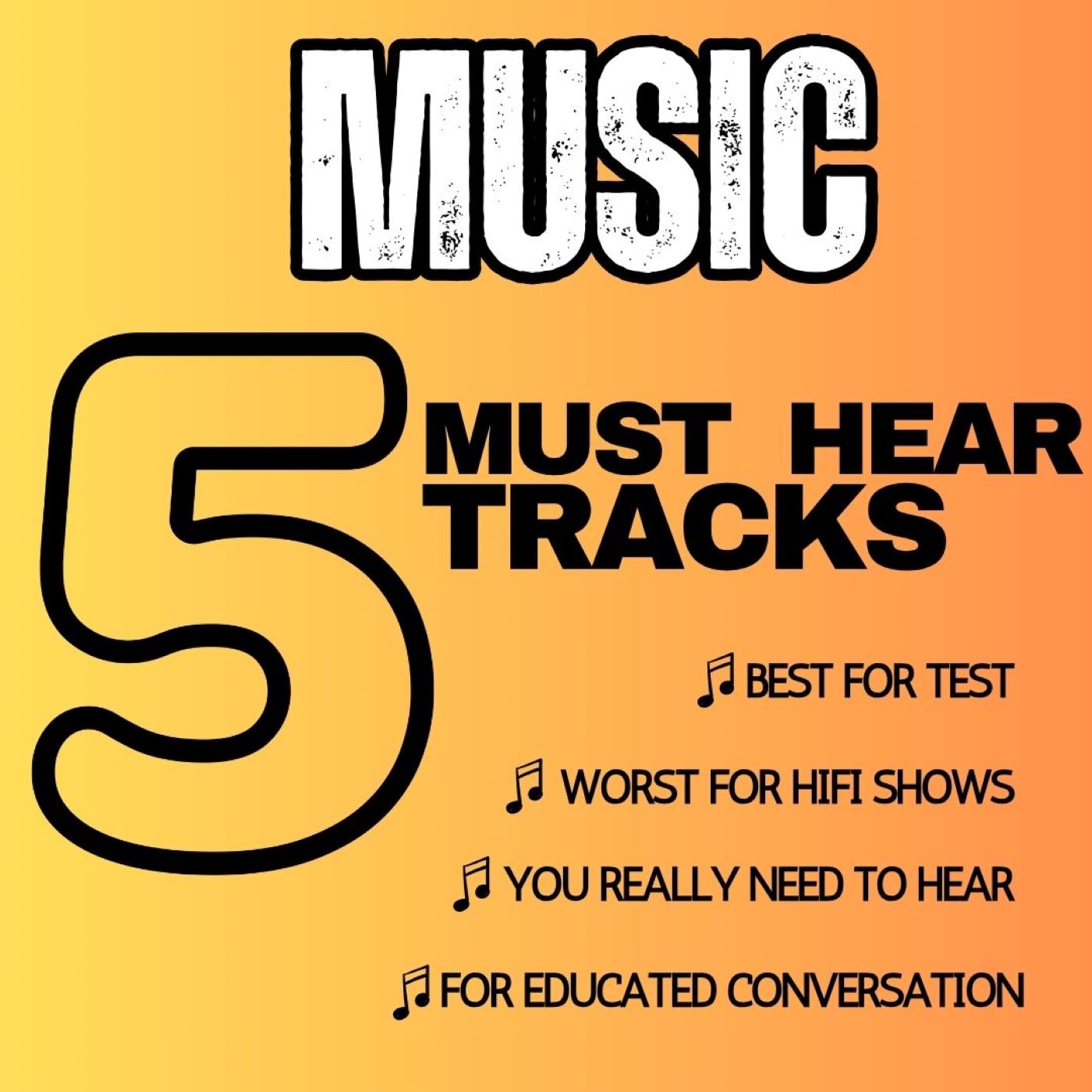 S02 EP021 Music: 5 best music tracks. 2 HiFi professionals and 1 opinion party. episode artwork